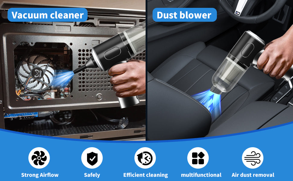 Mini Portable 3-in-1 Vacuum Cleaner