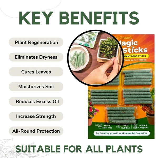Dr.Green's - Magic Plant Sticks (25 Sticks)